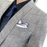 Aidase Asymmetry Blazer Spring Blazer High Quality Personalized Lattice Suit Wedding Dress Two Piece Men Tuxedo Suit aidase-shop