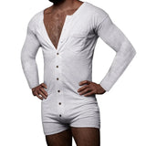 AIDASE  -  Solid Color Tight Jumpsuit Sexy Homewear aidase-shop