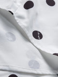 AIDASE  -  Spring and Autumn Polka Dot Print Long Sleeve Men's Shirt Casual Shirt aidase-shop