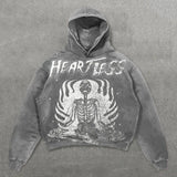 AIDASE  -  Harajuku Letter Print Ins New Casual Sportswear Sweatshirt for Men Clothing Oversized Y2k Goth Hoodies Gothic Punk Couple Tops aidase-shop