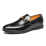 AIDASE  -  Men's Genuine Leather Loafers Handmade Casual Shoes High Quality Moccasins Slip on Walking Flats Versatile Male Business Shoes aidase-shop