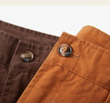 AIDASE  -  Fashion Spring Summer New Men's Solid Color Comfortable Casual Simple All Match Business Casual Old Money Style Long Pants aidase-shop