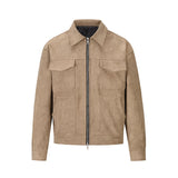 83.72Aidase High Street Pockets Laper Zip-up Suede Thick Coat Mens Retro Solid Windbreaker Loose Winter Jackets Oversize Casual Clothes aidase-shop