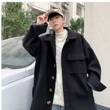 Aidase Men's Overcoat Jackets Windbreaker Trendy Solid Color Male Coats Cold Cheap Clothes Offer Fast Delvery Harajuku Luxury Designer aidase-shop
