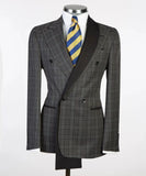 Aidase Fashion Wedding Suit Coat For Men Slim Fit Double Breasted Overcoat Business Office Jacket Custom Made Only Blazer aidase-shop