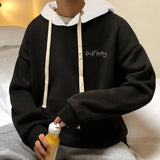 Aidase Sweatshirts For Man Loose Black Men's Clothing Hip Hop Hoodies Hooded Fleeced Elegant Classy Low Price Autumn Luxury One Piece aidase-shop