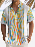 AIDASE  -  New Men's plus size shirt digital printing Hawaiian shirt aidase-shop