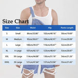 AIDASE  -  Fashion Hole Ripped Jeans Men Jumpsuit Denim Shorts Summer Vintage Frayed Bodysuits Overalls Strap Short Pants Streetwear Male aidase-shop