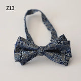 AIDASE  -  12*6CM Luxury Paisley Bow Ties For Men Adult Gray Brown Floral Soft Bowties Wedding Party Groom Formal Butterfly Shirt Accessory aidase-shop