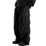 AIDASE  -  Fashion Work Pants Men Casual Wide-Leg Sweatpants Loose Lightweight Cargo Trousers American Style Hiphop Streetwear Pants Male aidase-shop