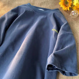 Aidase T-shirt Men's Cotton Street Short-sleeved Summer Round Neck Tops Tees Loose Half Sleeves Letter Print Daily Casual T Shirts aidase-shop