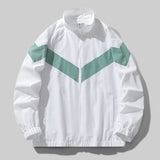 Aidase Spring Autumn Men's Stand Collar Jacket Breathable Outdoor Sports Jacket Windbreaker Loose Fashion Casual Handsome Baseball Coat aidase-shop