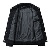 AIDASE  -  Spring and Autumn Corduroy Coat Loose Men's Trendy Fashion Zipper Multi Pocket Bomber Jacket aidase-shop