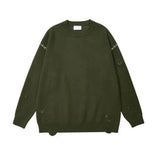 AIDASE  -  Autumn New Fashion Men's O-neck Long Sleeve Solid Color Casual Trendy Loose Simple Basic Pullover Sweatshirts Male Clothes Tops aidase-shop