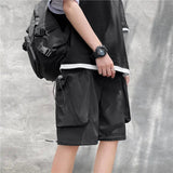 AIDASE  -  Loose Casual Workwear Men's Shorts Trendy and Versatile Pinch Pants in Summer Thin Style aidase-shop