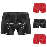 AIDASE  -  Summer Men'S Sport Shorts Men'S Sexy Skinny Shiny Lederhosen Shorts Short Gym Hombre aidase-shop
