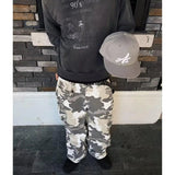 AIDASE  -  Spring Autumn Thin Camouflage Pants Men Loose Wear Resistant Autumn Elastic Waist Jeans Breathable Labor Protection Pants Jap... aidase-shop