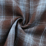 AIDASE  -  Vintage Plaid Printing Hooded Jacket Mens Coat Spring Autumn Fashion Drawstring Buttoned Cardigan Tops Men Casual Shirt Jackets aidase-shop