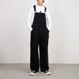 AIDASE  -  Autumn Large Size Jumpsuits Men'S High Street Cowboy Suspenders Couples Wear Overalls Men Women With Same Letter Pantalon Hommes aidase-shop