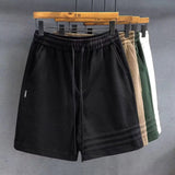 AIDASE  -  Fashion High-end Heavy Sports Casual Shorts Men's Pants Korean Style Summer Loose Five-point Pants American Sweatpants Urban aidase-shop