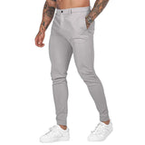 AIDASE  -  Spring Autumn Male Solid Color Slim Cargo Pants Homme Casual Fashion Simple All-match Pencil Trousers Sweatpants Men's Clothing aidase-shop