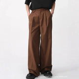 AIDASE  -  Loose Straight Leg Lightweight Summer Casual Pants High Waist Illusion Trousers Premium Quality Comfortable Fit Men's Fashion aidase-shop