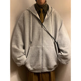 Aidase New Men Oversized Pullover Fashion Solid Color Sweatshirts Streetwear Male Sportswear Hoodies Fashion Loose Outwear Clothing