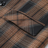 AIDASE  -  Trendy Sleeveless Slim Waistcoats Mens Spring Fashion Lapel Buttoned Plaid Striped Vest Jackets Men Casual Tie-up Suit Coat Male aidase-shop