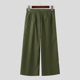 AIDASE  -  Men Long Pants Casual Wide Leg Pants Summer Spring Bottoms Long Trousers Men's Clothing Oversize Loose Streetwear S-5XL aidase-shop