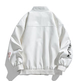 Aidase Leather jacket, men's jacket, Japanese trendy motorcycle suit, stand up collar, new leather jacket, high-end feeling, American aidase-shop