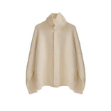 Aidase Winter Clothing Men's Luxury Knitted Jacquard Turtleneck Cardigan Sweatercoat Long Sleeve Casual Buttons Solid Color Coat aidase-shop