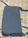 AIDASE  -  Fashion Denim Shoulder Bag Women Casual Tote Small Canvas Flap Underarm Bag Purse Blue  Jeans Handbag aidase-shop