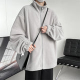 =Aidase Y2k Harajuku Korean Outwear Fleece Jackets Coats Windbreaker New In Jackets Japanese Streetwear Zipper Up Bomber Jacket aidase-shop