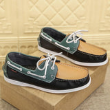 AIDASE  -  Popular Casual and Fashionable Sports Shoes PU European and American Lace Up Business Brand Le Fu Shoes Size 39-47 Men Shoes aidase-shop