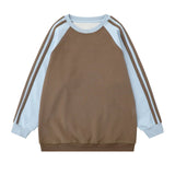 AIDASE  -  Spring Autumn Kids New Trend Brand Side Stripes Insert Rotator Sleeve Long Sleeve Cotton Composite Milk Silk Fashion Popular aidase-shop