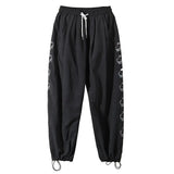 Aidase Men Summer Trendy Vintage Print Streetwear Oversized Sports Harem Pants Y2K Harajuku Gothic Korean Casual Hip Hop Baggy Trousers aidase-shop