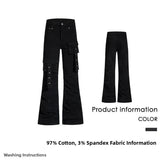 AIDASE  -  Loose Casual Outdoor Mountain Climbing Pants Men Women Multi ket Workwear Long Trousers Dance Pants Boyfriend Sle Jeans aidase-shop