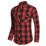 AIDASE  -  Loose Wrinkle-Free Men'S Streetwear Shirt Mens Fashion Casual Striped Linen Lapel Long Sleeve Shirt Top Blouse рубашка aidase-shop