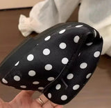AIDASE  -  Women's Mary Jane Flats Polka Dot Bow Square Toe Soft Bottom Commuting Casual Shoes Spring Summer Comfortable Loafers aidase-shop