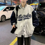 AIDASE  -  Autumn New Men's Baseball Jacket Fashion Baseball Uniform High Street Casual Coat Streetwear Anti-wind Jacket Coat Outwear Tops aidase-shop