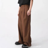 AIDASE  -  Loose Straight Leg Lightweight Summer Casual Pants High Waist Illusion Trousers Premium Quality Comfortable Fit Men's Fashion aidase-shop