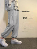 AIDASE  -  American Sle ey Sweatpants for Men Autumn Sports Fitn Training Casual Pants Straight Leg Long Pants Youth Faion aidase-shop