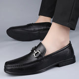 Aidase Men Casual Shoes Brand Genuine Leather Mens Loafers Moccasins Breathable Slip on Driving Shoes Cow Leather Business Formal Shoes aidase-shop