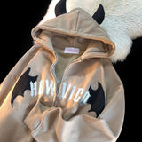 Aidase American Star Patch Corduroy Cardigan Coat For Men And Women Y2k Street Retro Leisure Lazy Wind Joker Goth Couple Sweater Hoodie aidase-shop