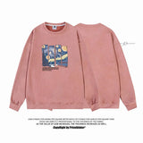 Aidase Night Sky Graphic Men Sweatshirts Suede Hip Hop Harajuku Clothes Trendy Spring New Brand Pullovers Male Long Sleeve Autumn Hoody aidase-shop