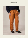 AIDASE  -  Fashion Spring Summer New Men's Solid Color Comfortable Casual Simple All Match Business Casual Old Money Style Long Pants aidase-shop