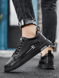 AIDASE  -  Men's Lightweight Shoes Casual Lace-up Thick Bottom Sneakers Anti-slip Comfortable Soft Sole Walking Flats Zapatos De Hombre aidase-shop