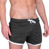 AIDASE  -  Striped Beach Shorts Men Fashion Swimwear Men'S Gym Workout Shorts Bodybuilding Weightlifting Pants Training Menswear Clothing aidase-shop