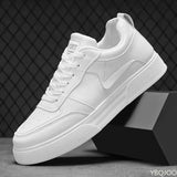 AIDASE  -  Spring Autumn Trendy Breathable Versatile Casual Sneakers Thick soled Simple Comfortable Lightweight Strap Men's Board Shoes aidase-shop