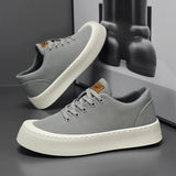 Aidase Fashion Comfortable Anti Slip Breathable Board Canvas Sneakers Man Spring New Men's Casual Shoes Retro Thick Bottom Low-top aidase-shop